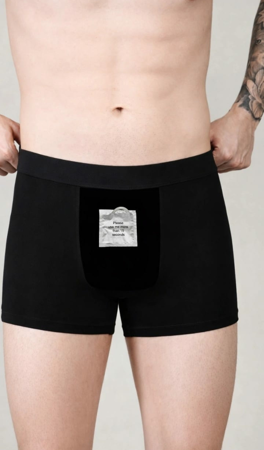 Use me more than 15 seconds underwear